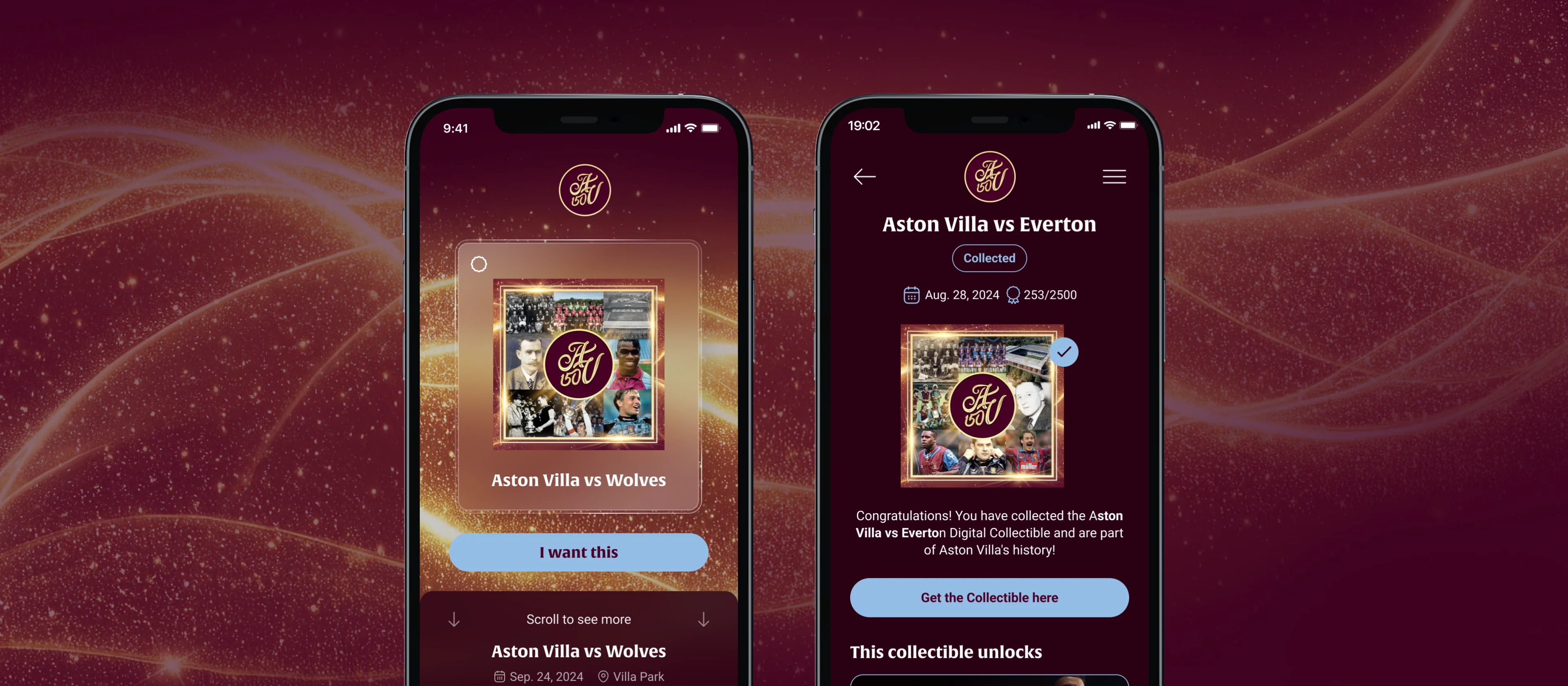 Aston Villa 150th anniversary activation