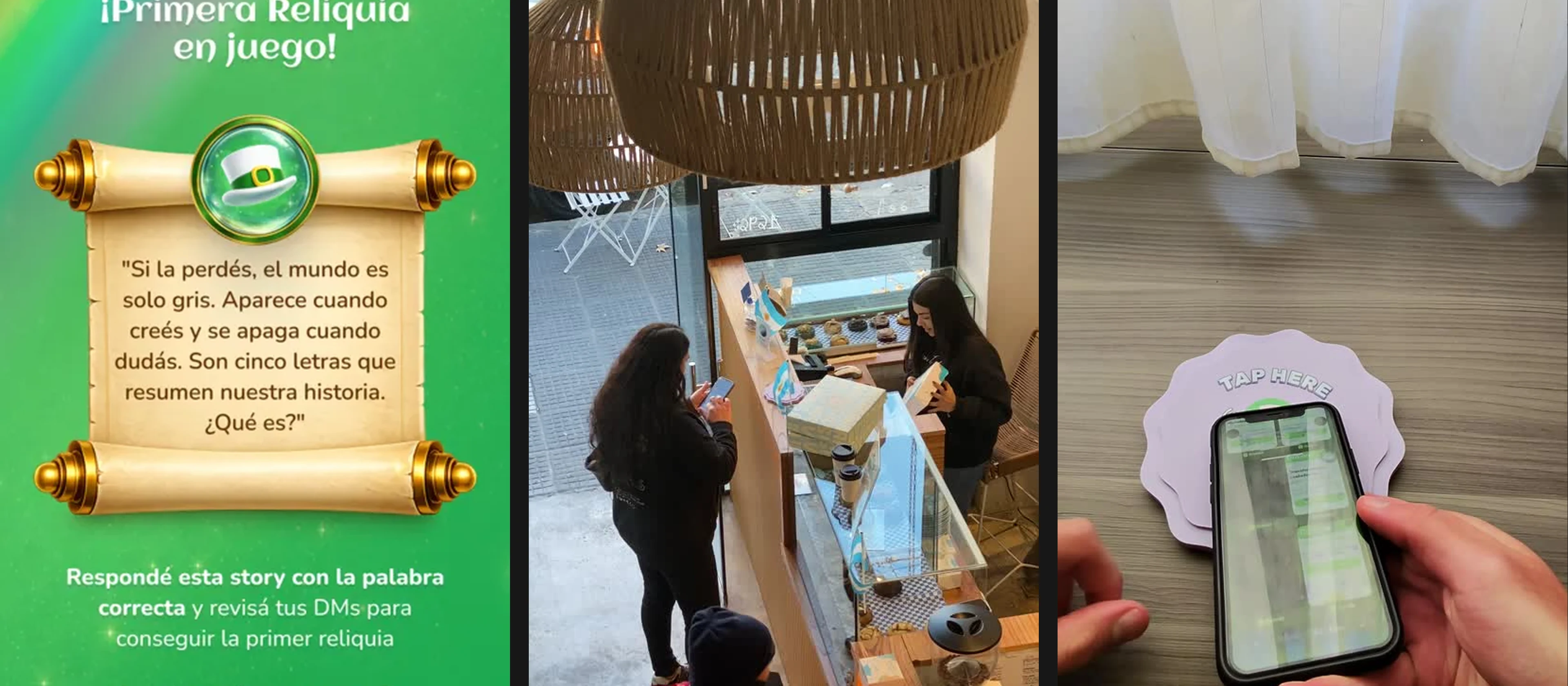 Instagram Story, Monster Cookies counter and NFC activation in Buenos Aires
