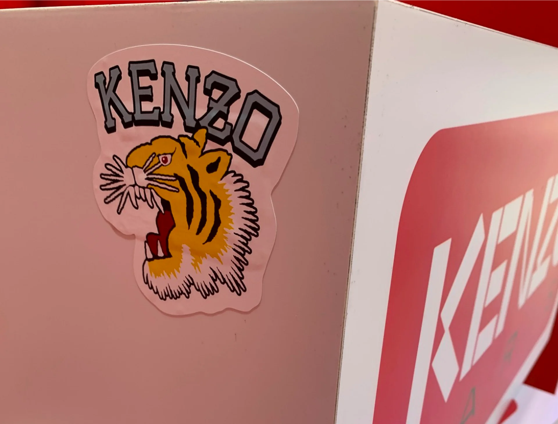 Kenzo NFC sticker tap-to-claim POAP solution