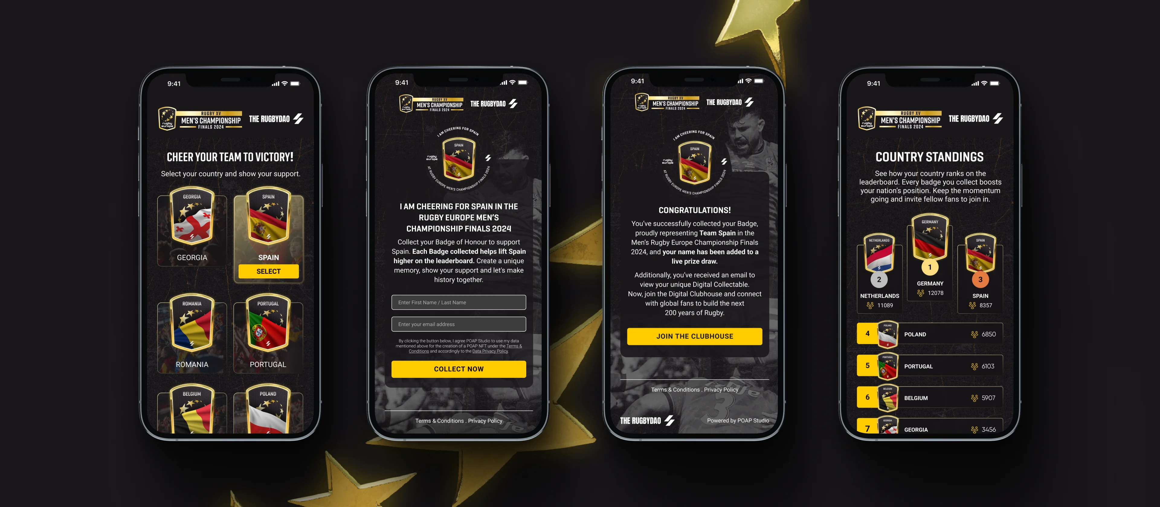 Rugby Europe Championship Finals fan activation