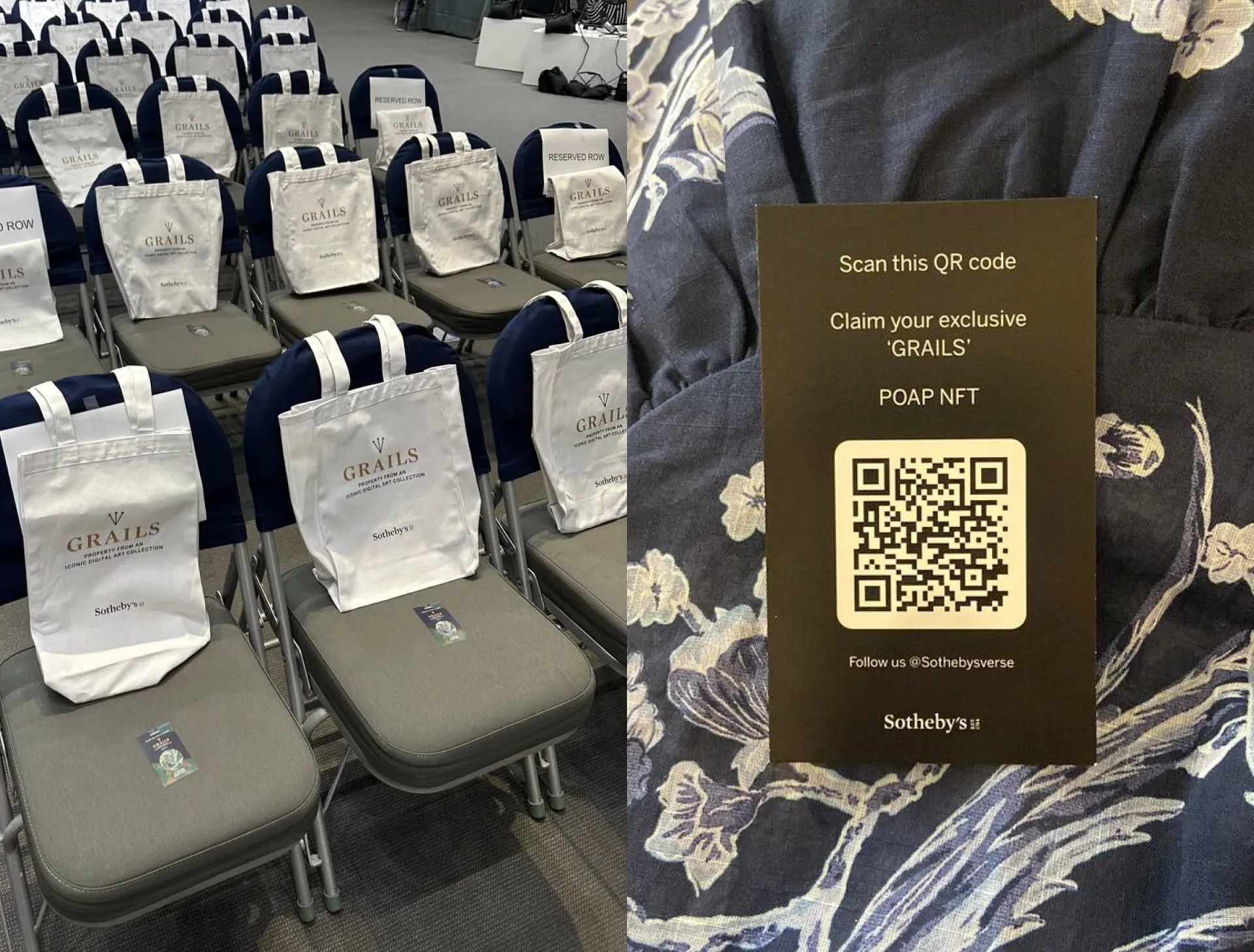 Sotheby's GRAILS activation