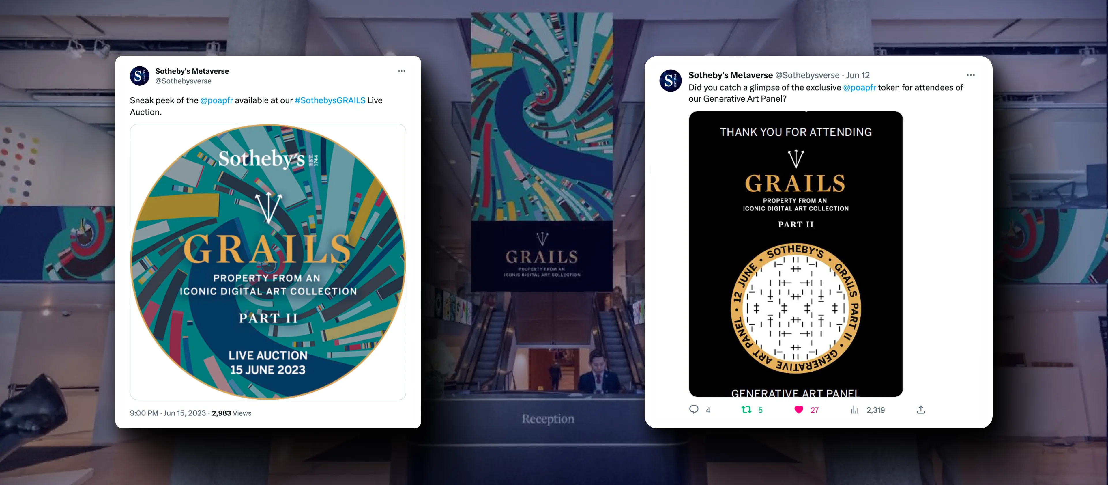 Sotheby's GRAILS collectible cards